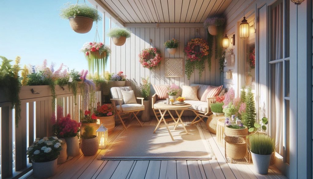 Jak urządzić mały balkon na wiosnę 2026 – inspiracje, rośliny i meble