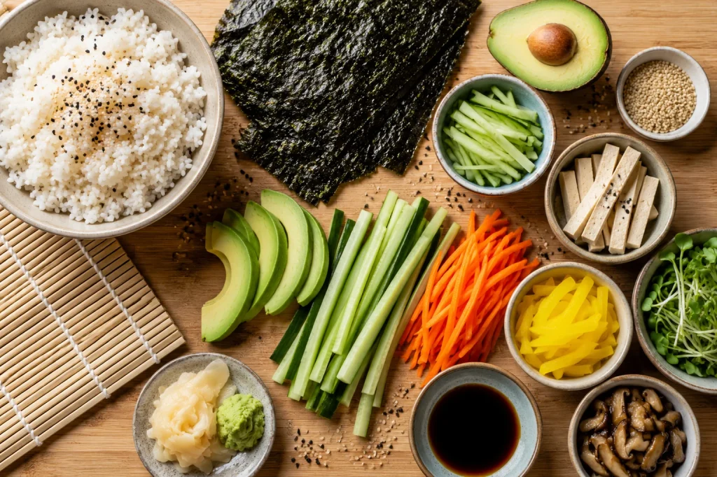 Sushi bez ryby: czy wegetariańskie rolki mogą być pełnoprawnym daniem?