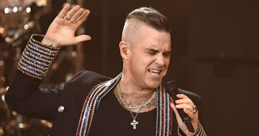 Robbie Williams zaliczył wpadkę na żywo po finale MŚ 2026. To był mętowy cukierek czy kokaina?