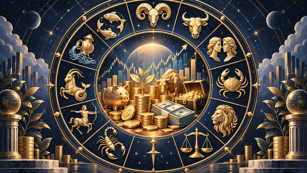 Horoskop finansowy 2027. Które znaki zodiaku mogą poprawić swoją sytuację?