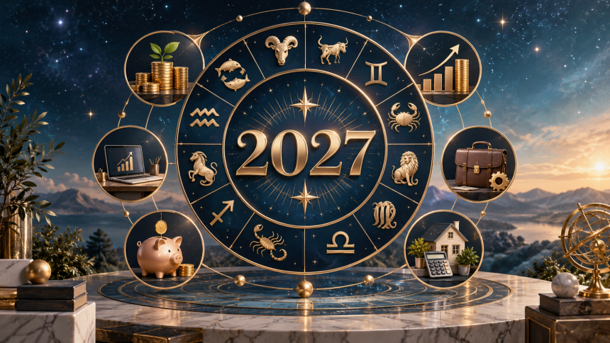 Horoskop finansowy 2027. Które znaki zodiaku mogą poprawić swoją sytuację?