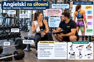 Angielski na siłowni: sprzęt, trening i rozmowa z trenerem