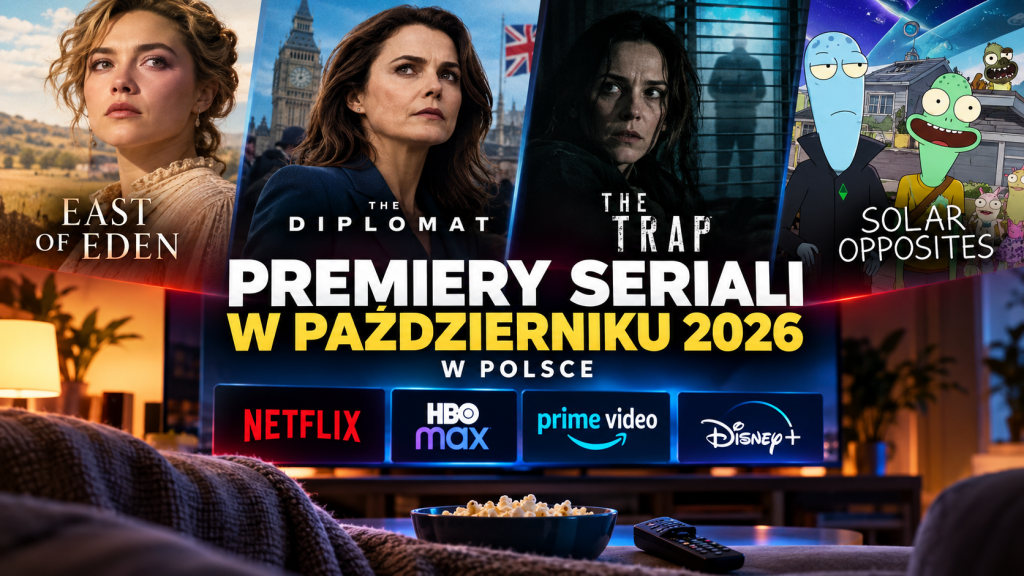 Premiery seriali w październiku 2026 w Polsce. Co oglądać?