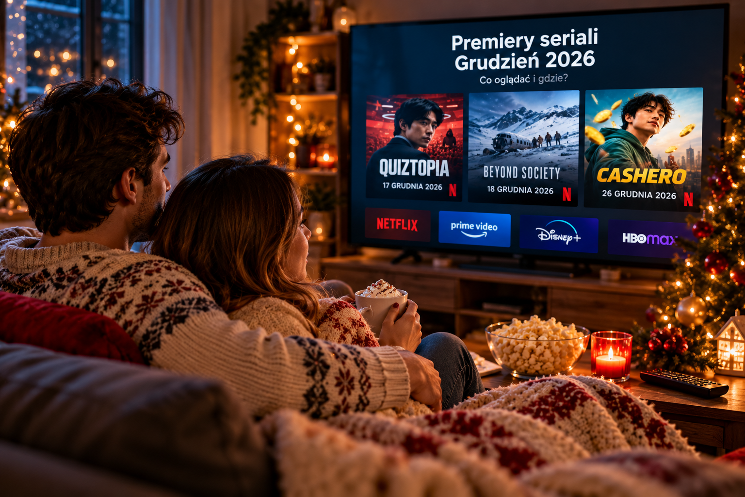 Premiery seriali w grudniu 2026 w Polsce: co oglądać i gdzie