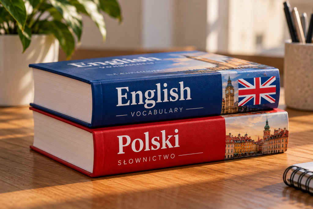 Słówka po angielsku i polsku: lista startowa dla nowych mieszkańców Polski