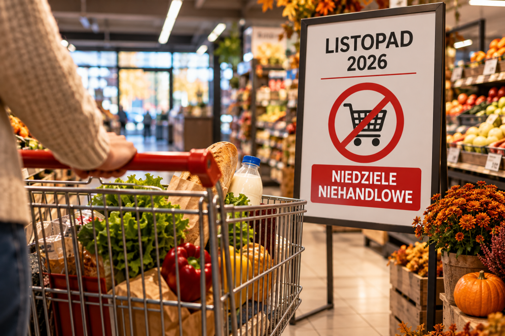 Niedziele handlowe w listopadzie 2026. Kiedy sklepy będą otwarte?