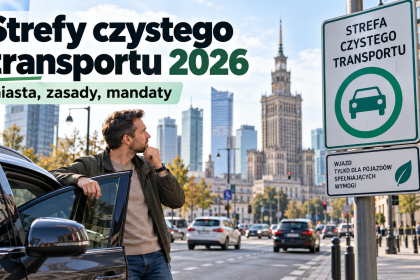 Strefy czystego transportu 2026 w Polsce: miasta, zasady i mandaty
