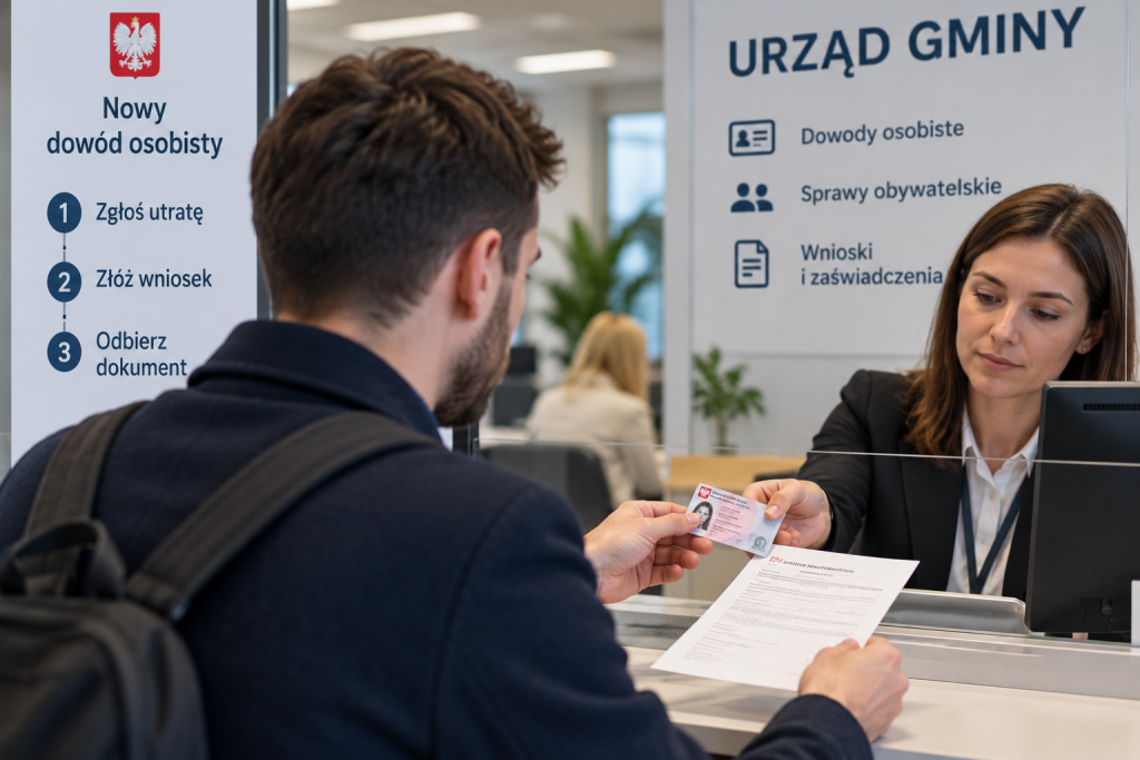 Jak zgłosić utratę dowodu osobistego w 2026 roku? Krok po kroku