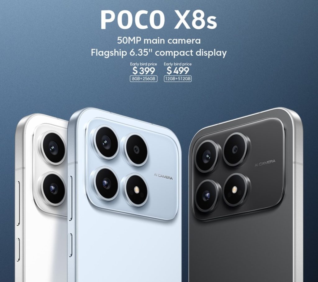 POCO X8s już oficjalnie. Cena, specyfikacja i dostępność w Polsce