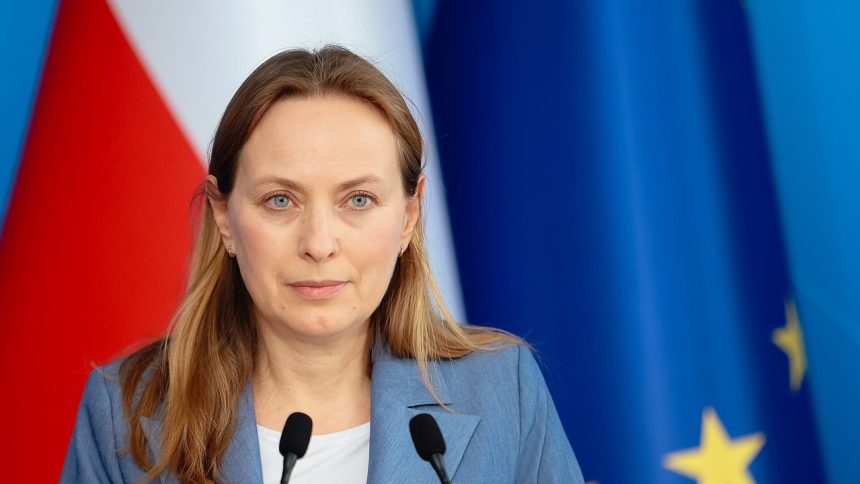 Katarzyna Pełczyńska-Nałęcz, ministra funduszy i polityki regionalnej, w 2024 roku